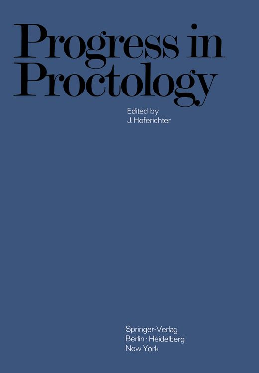 Produktbild: Progress in Proctology