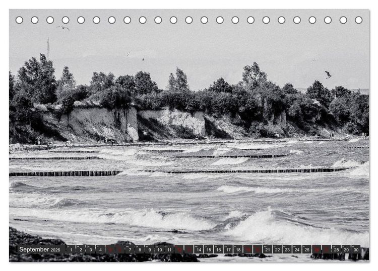 Produktbild: Ein Blick auf das Ostseebad Boltenhagen (Tischkalender 2026 DIN A5 quer), CALVENDO Monatskalender