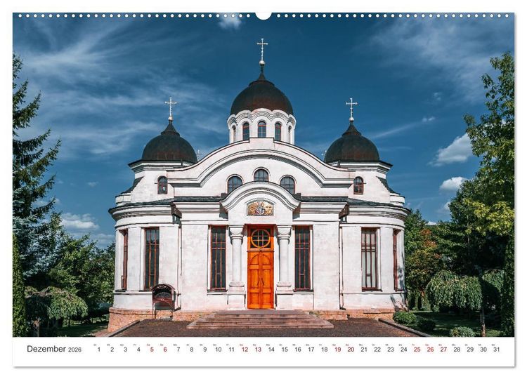 Produktbild: Republik Moldawien - Das s&uuml;dosteurop&auml;ische Kleinod (hochwertiger Premium Wandkalender 2026 DIN A2 quer), Kunstdruck in Hochglanz