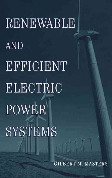 Produktbild: Renewable and Efficient Electric Power Systems