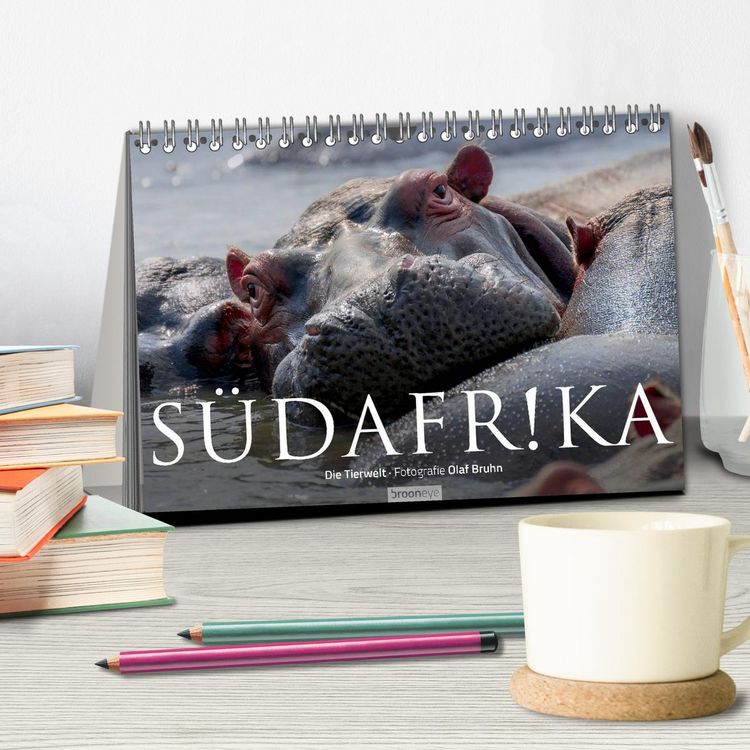 Produktbild: S&uuml;dafrika - Die Tierwelt (Tischkalender 2026 DIN A5 quer), CALVENDO Monatskalender