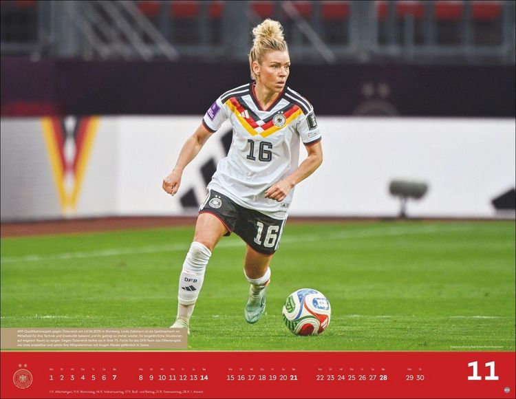Produktbild: DFB Frauen Posterkalender 2027
