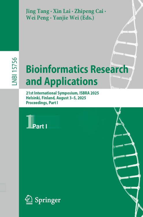 Produktbild: Bioinformatics Research and Applications