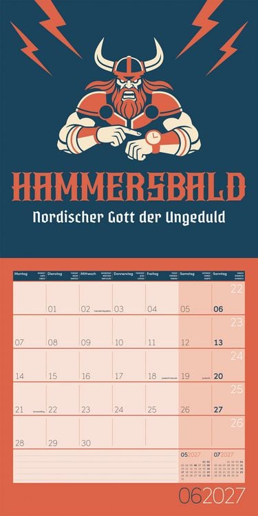 Produktbild: Einspruch Kalender 2027 - 30x30 - Art12