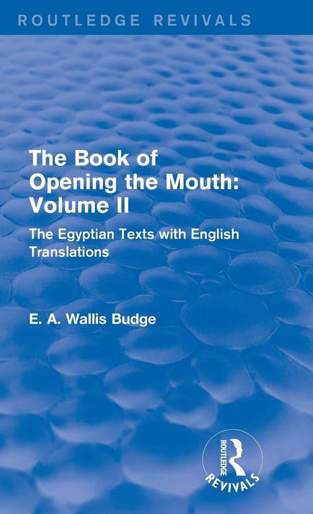 Produktbild: The Book of the Opening of the Mouth