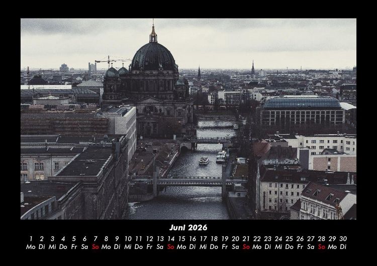 Produktbild: Berlin 2026 Fotokalender DIN A3
