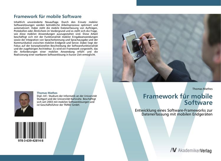 Produktbild: Framework f&uuml;r mobile Software