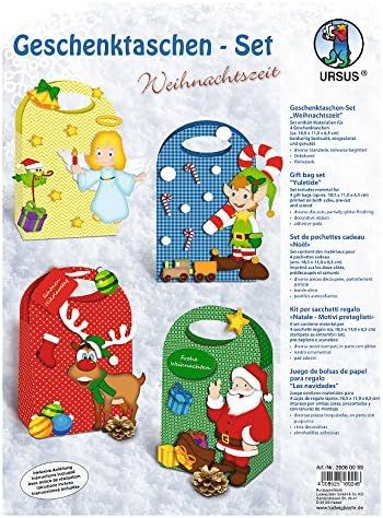 Produktbild: URSUS Geschenktaschen Geschenktaschen-Set, Weihnachtszeit