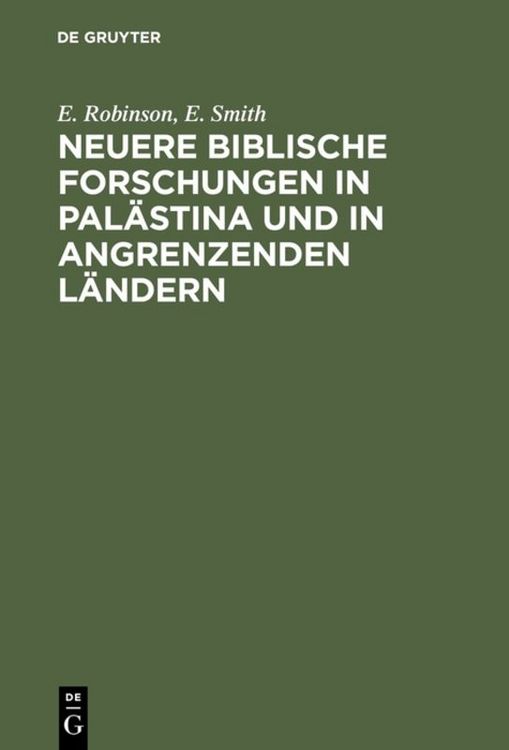 Produktbild: Neuere biblische Forschungen in Pal&auml;stina und in angrenzenden L&auml;ndern