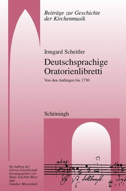 Produktbild: Deutschsprachige Oratorienlibretti