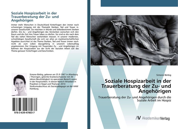 Produktbild: Soziale Hospizarbeit in der Trauerberatung der Zu- und Angeh&ouml;rigen