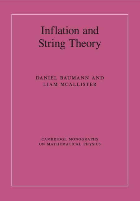 Produktbild: Inflation and String Theory