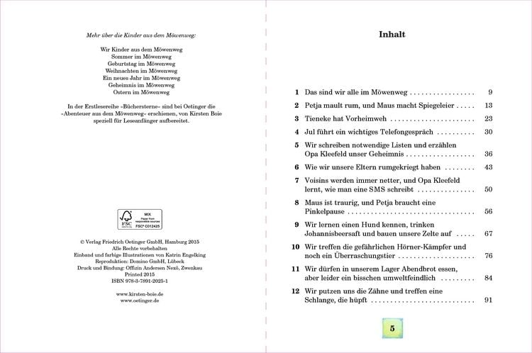 Produktbild: Ferien im M&ouml;wenweg / M&ouml;wenweg Band 8