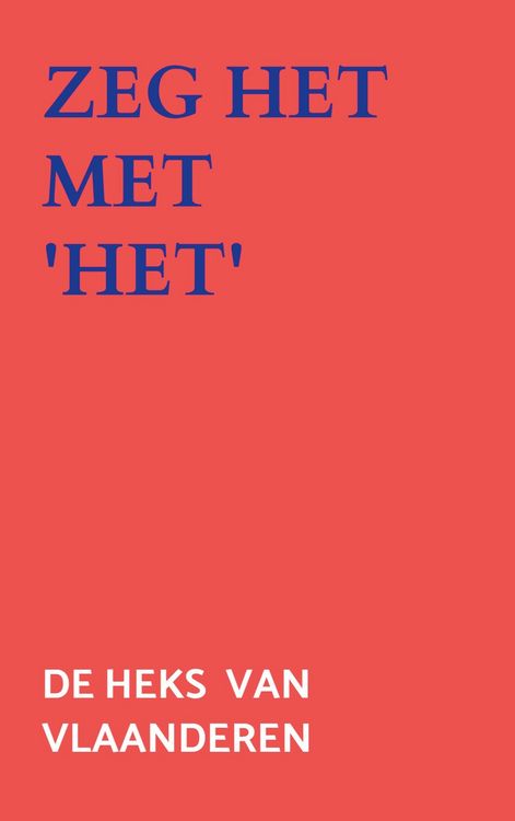 Produktbild: Zeg het met 'Het'