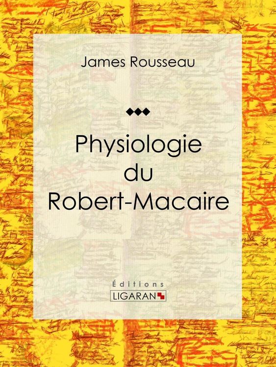 Produktbild: Physiologie du Robert-Macaire