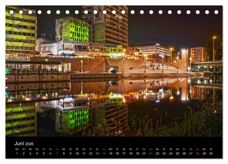 Produktbild: Saarbr&uuml;cken (Tischkalender 2026 DIN A5 quer), CALVENDO Monatskalender