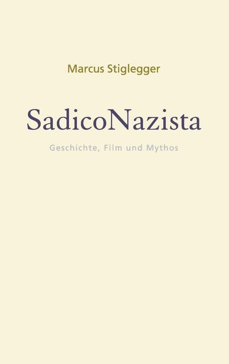Produktbild: SadicoNazista