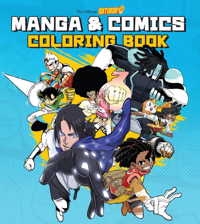 Produktbild: Saturday Am Manga and Comics Coloring Book
