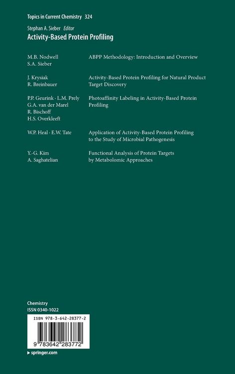 Produktbild: Activity-Based Protein Profiling