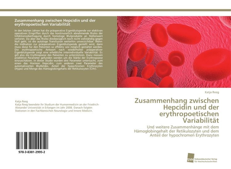 Produktbild: Zusammenhang zwischen Hepcidin und der erythropoetischen Variabilit&auml;t