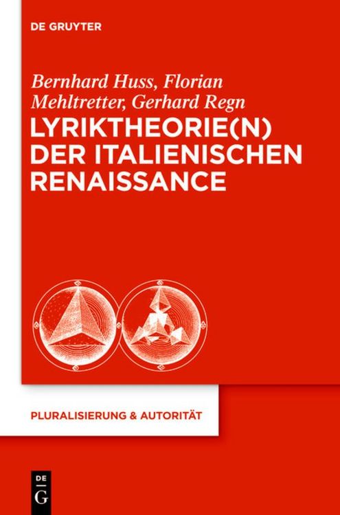 Produktbild: Lyriktheorie(n) der italienischen Renaissance