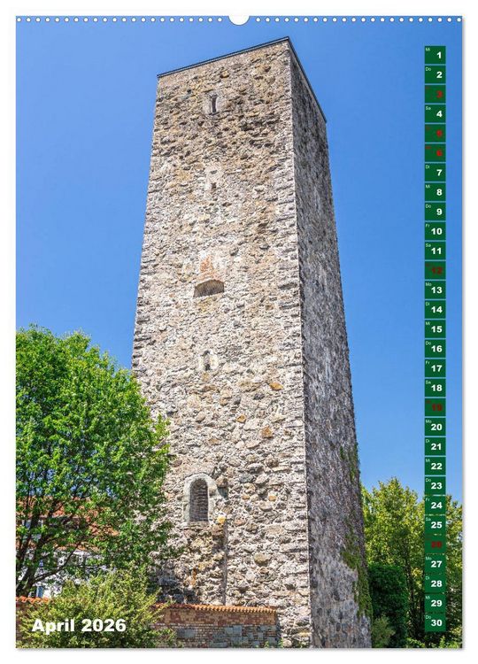 Produktbild: Ravensburg, Stadt der T&uuml;rme (Wandkalender 2026 DIN A2 hoch), CALVENDO Monatskalender