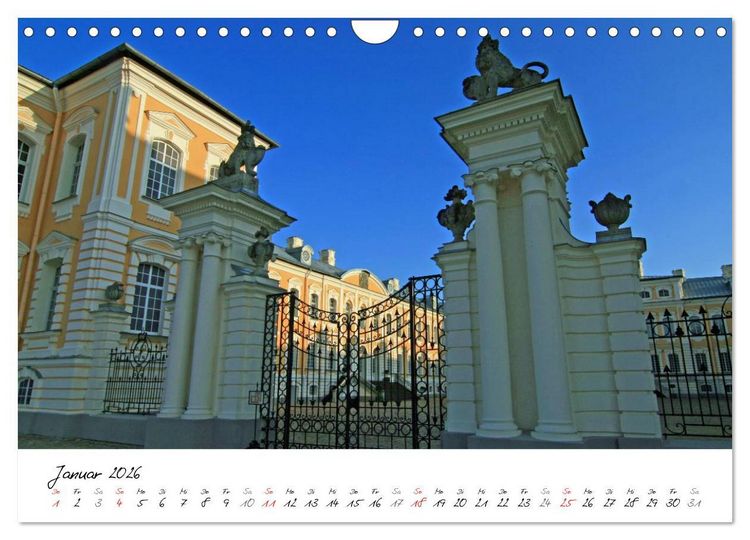 Produktbild: Litauen und Lettland (Wandkalender 2026 DIN A4 quer), CALVENDO Monatskalender