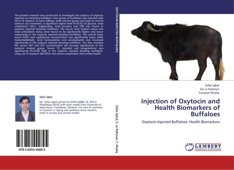 Produktbild: Injection of Oxytocin and Health Biomarkers of Buffaloes