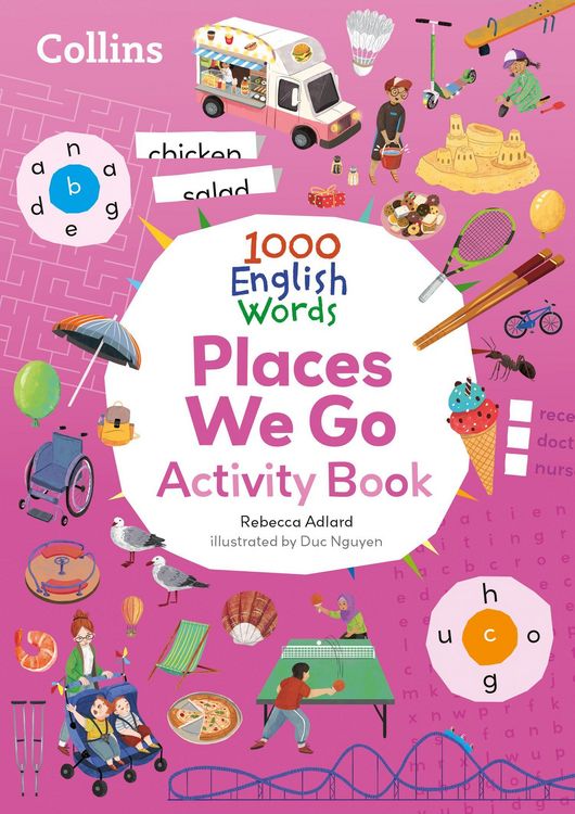 Produktbild: 1000 ENG WORDS AB PLACES PB