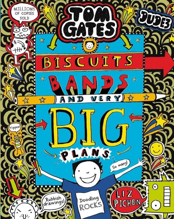 Produktbild: Tom Gates 14. Biscuits, Bands and Very Big Plans