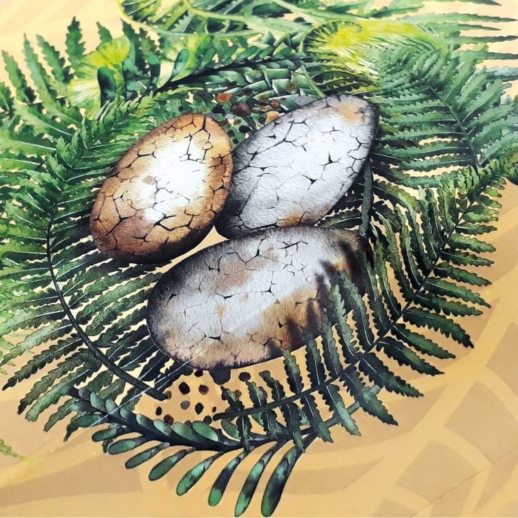Produktbild: Motivschult&uuml;te 85cm, Veganosaurus