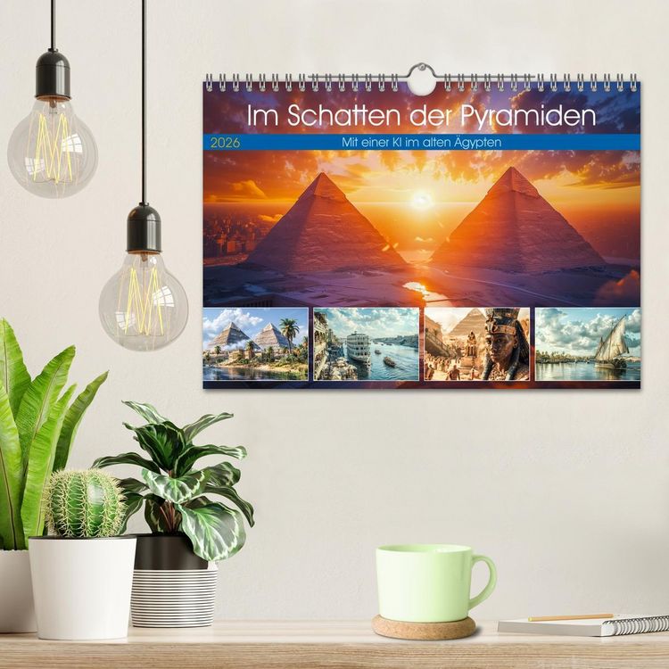 Produktbild: Im Schatten der Pyramiden (Wandkalender 2026 DIN A4 quer), CALVENDO Monatskalender