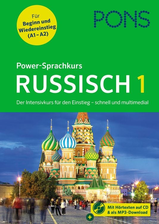 Produktbild: PONS Power-Sprachkurs Russisch 1