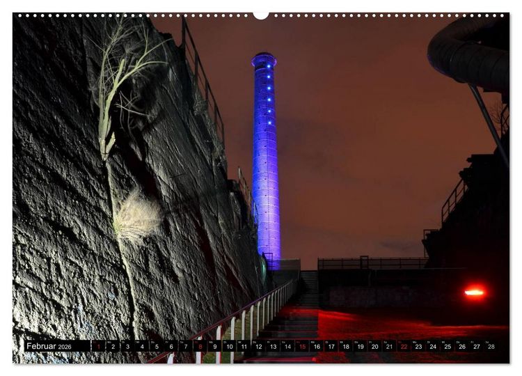 Produktbild: Industrie-Kultur 2026 (Wandkalender 2026 DIN A2 quer), CALVENDO Monatskalender
