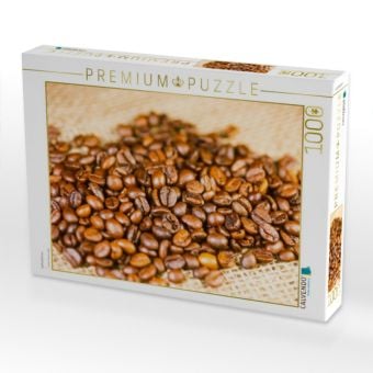 Produktbild: CALVENDO Puzzle Kaffeebohnen | 1000 Teile Lege-Gr&ouml;&szlig;e 64x48cm Foto-Puzzle f&uuml;r gl&uuml;ckliche Stunden