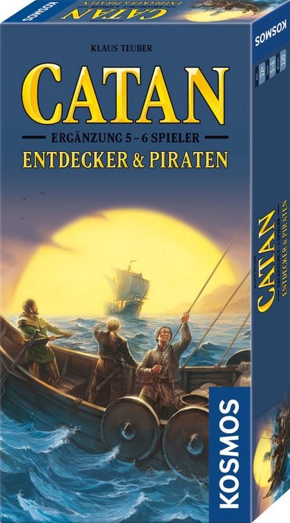 Produktbild: Catan Entdecker & Piraten Erg&auml;nzung 5/6 Spieler