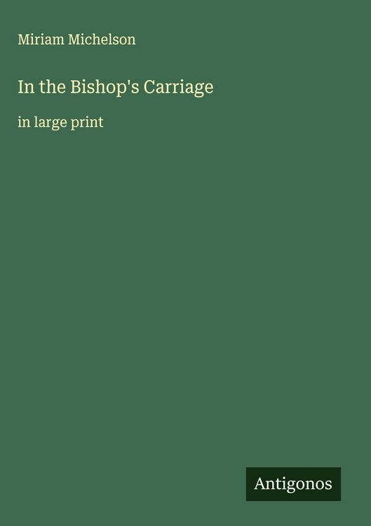 Produktbild: In the Bishop's Carriage