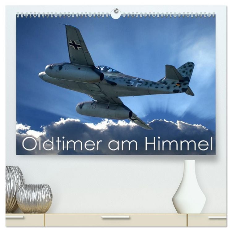 Produktbild: Oldtimer am Himmel (hochwertiger Premium Wandkalender 2026 DIN A2 quer), Kunstdruck in Hochglanz