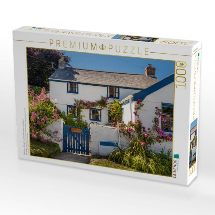 Produktbild: CALVENDO Puzzle Idyllisches Cottage in Landewednack am Lizard Point | 1000 Teile Lege-Gr&ouml;&szlig;e 64x48cm Foto-Puzzle f&uuml;r gl&uuml;ckliche Stunden