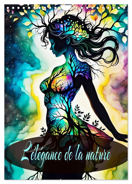 Produktbild: L'&eacute;l&eacute;gance de la nature (Calendrier mural 2026 DIN A4 horizontal), CALVENDO calendrier mensuel