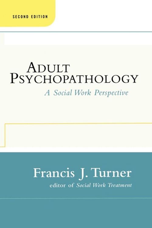 Produktbild: Adult Psychopathology, Second Edition