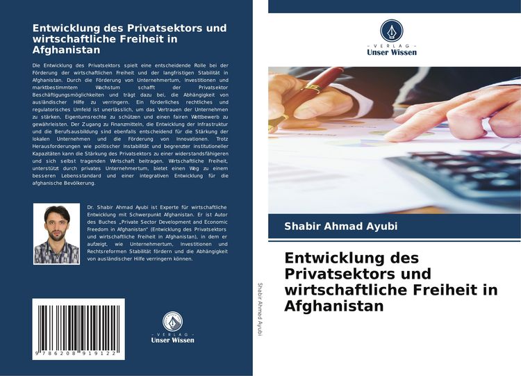 Produktbild: Entwicklung des Privatsektors und wirtschaftliche Freiheit in Afghanistan