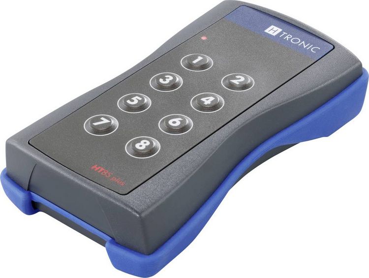 Produktbild: H-Tronic HT8Splus Funksender 8-Kanal Frequenz 868.35 MHz, 869.05 MHz, 869.55 MHz 3 V Reichweite max. (im Freifeld) 200 m