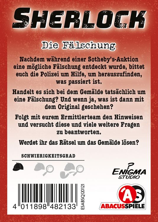 Produktbild: Sherlock &ndash; Die F&auml;lschung