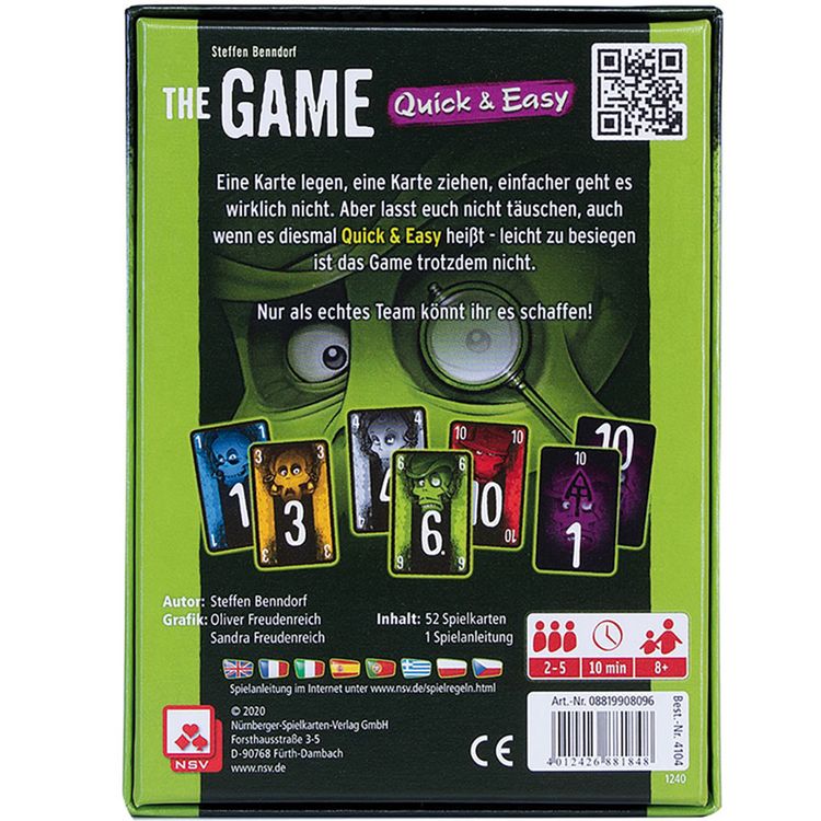 Produktbild: The Game - Quick & Easy