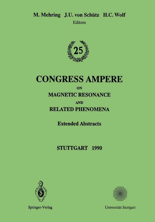 Produktbild: 25th Congress Ampere on Magnetic Resonance and Related Phenomena