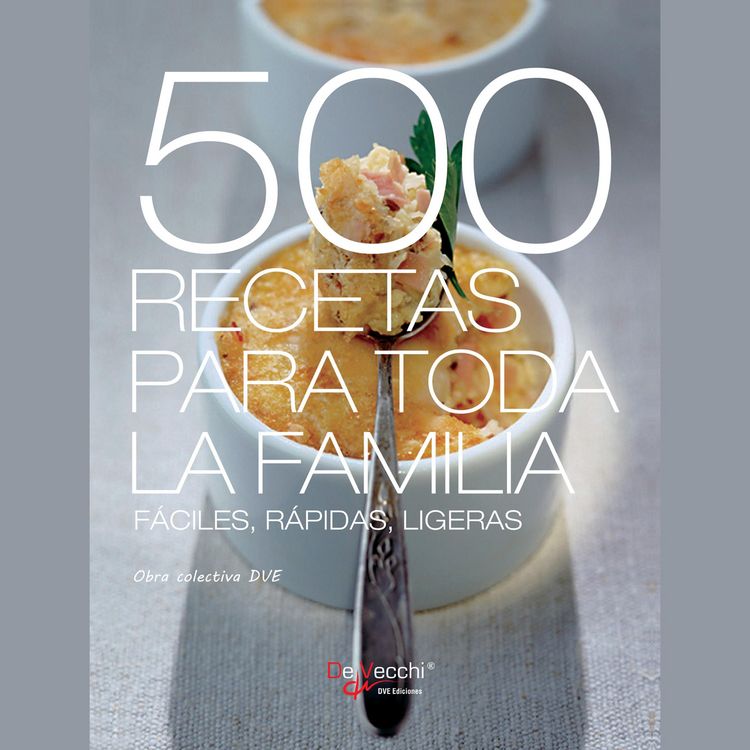 Produktbild: 500 recetas para toda la familia