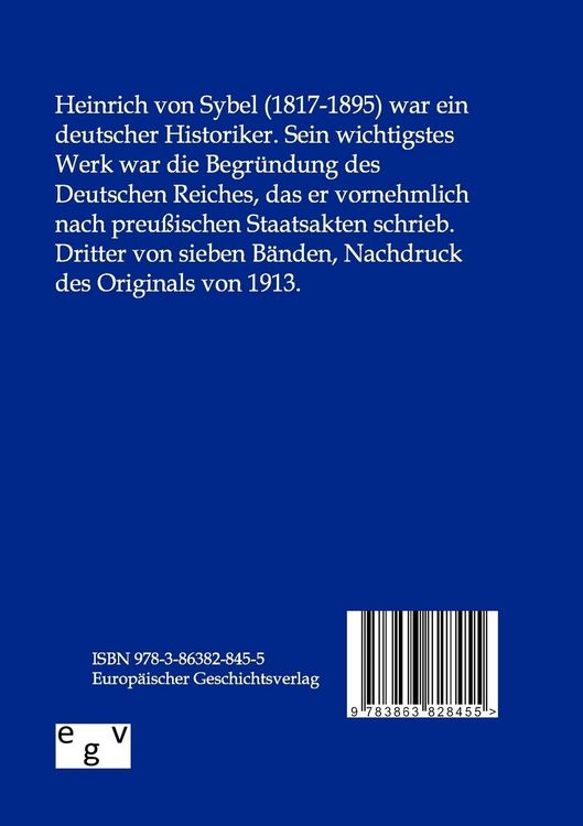 Produktbild: Die Begr&uuml;ndung des Deutschen Reiches durch Wilhelm I.