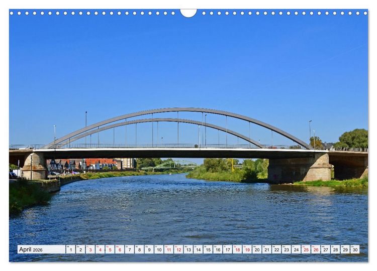 Produktbild: Die alte Stadt MINDEN (Wandkalender 2026 DIN A3 quer), CALVENDO Monatskalender