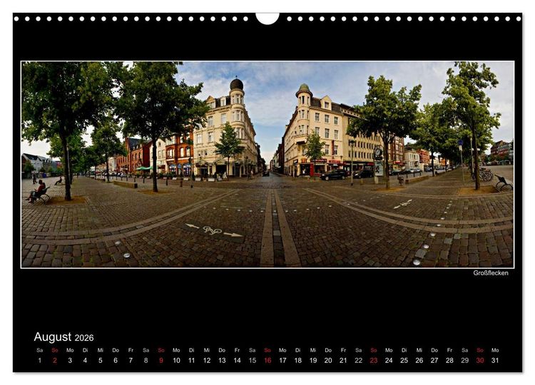 Produktbild: Neum&uuml;nster - Meine Stadt (Wandkalender 2026 DIN A3 quer), CALVENDO Monatskalender